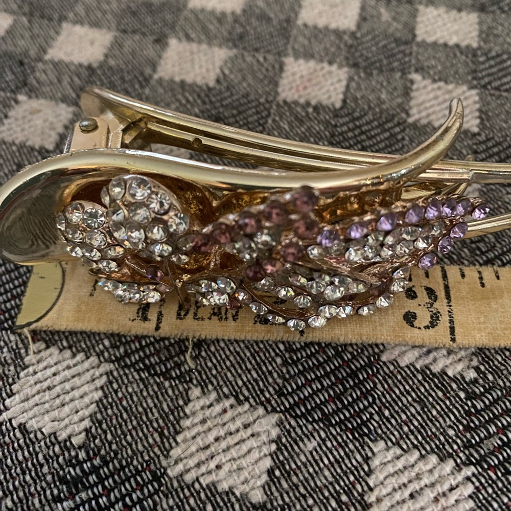 New Rhinestone Hair Clip - Picture 3 of 4